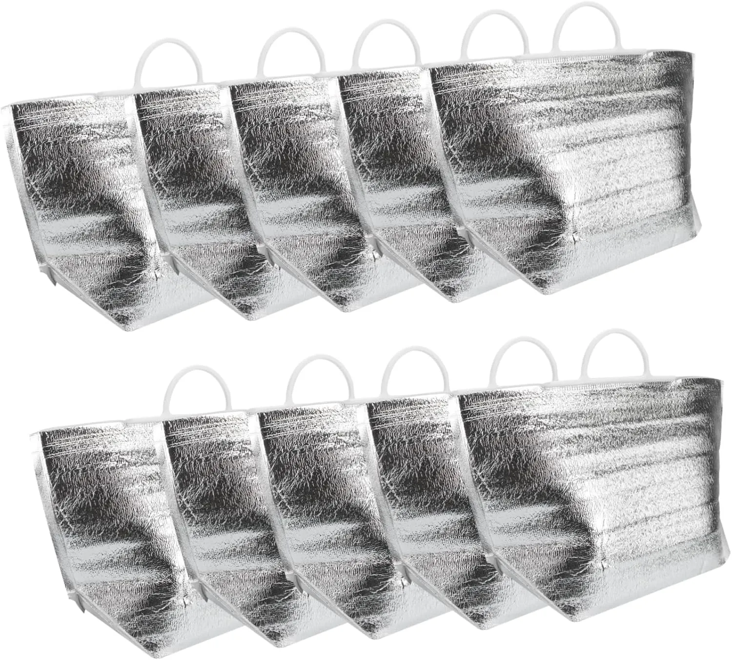 10PCS Portable Thermal Food Storage Bag Disposable Insulation Pouch for Home Restaurant Camping Thicken Design Keeps Food Fresh and Warm