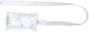 1Pc Transparent PVC Mobile Phone Bag with Adjustable Belt and Coin Purse for Women Versatile Handbag for Daily Use Stylish Accessory for Ladies
