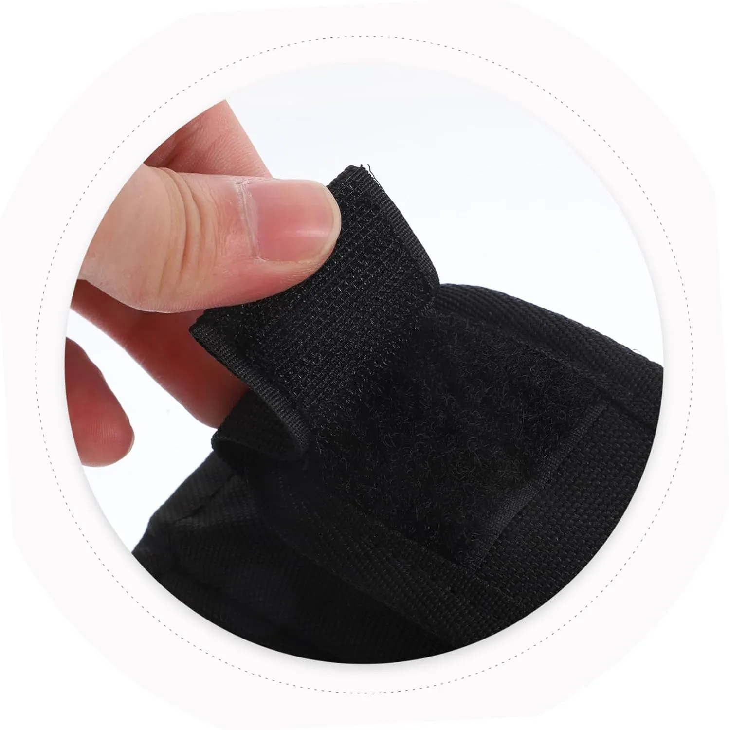 2pcs Professional Camera Lens Pouch Dslr Camera Bag Insert Padded Case Compatible Random Style