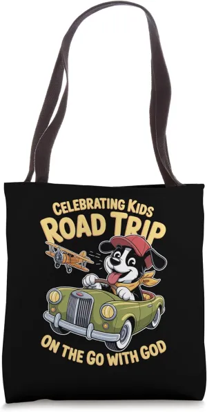 Celebrating Kids Road Trip On The Go With God VBS 2025 Tote Bag