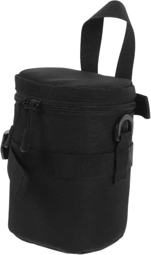 COHEALI Water Resistant Camera Lens Bag Lens Pouch Portable Protective Case for DSLR and Mirrorless Lenses Lightweight Design for Easy Carrying and Storage Durable Craftsmanship for Use