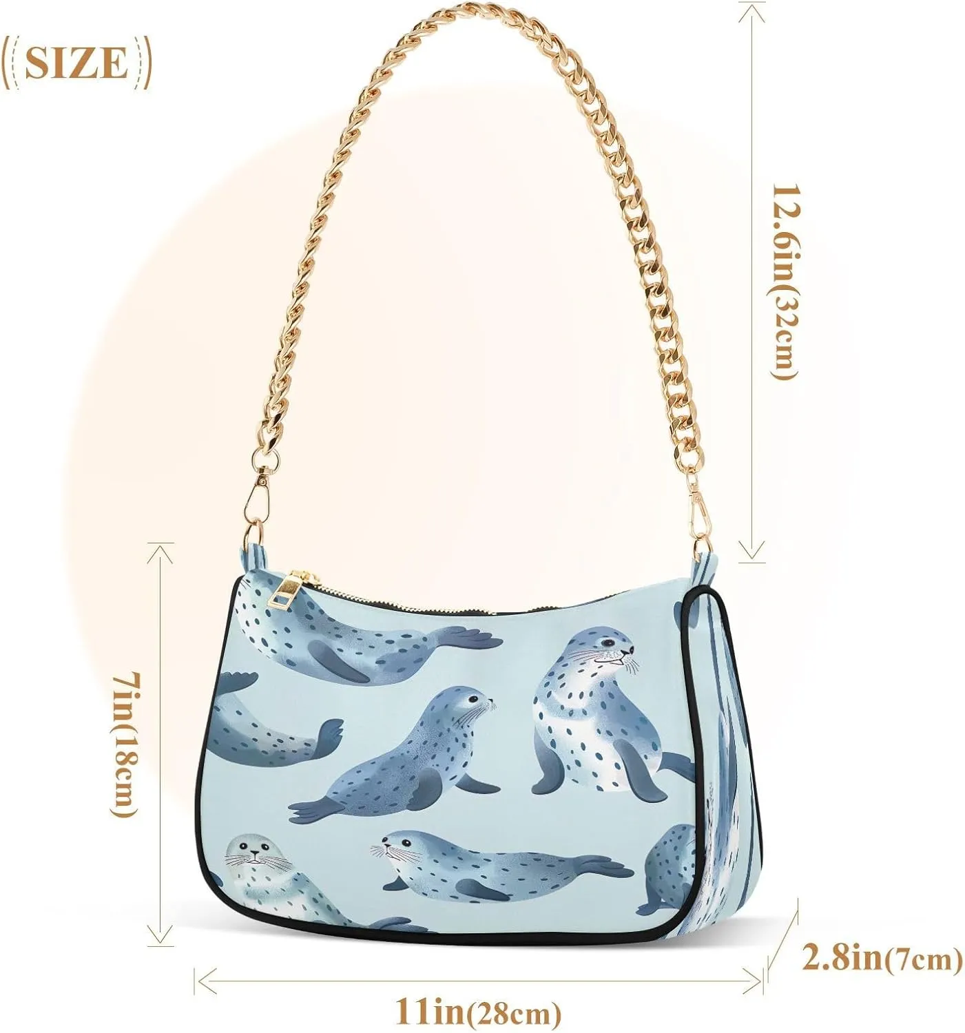 Cute Squirrel Hand Bag for Women, Purses for Women Trendy