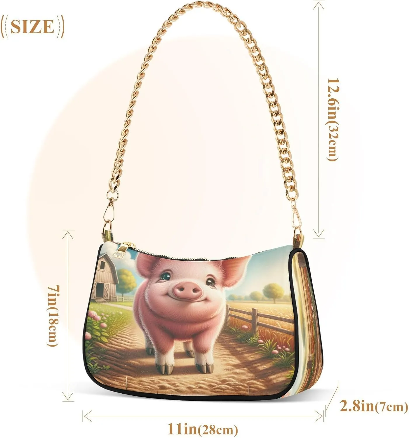 Cute Squirrel Hand Bag for Women, Purses for Women Trendy