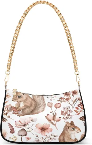 Cute Squirrel Hand Bag for Women, Purses for Women Trendy