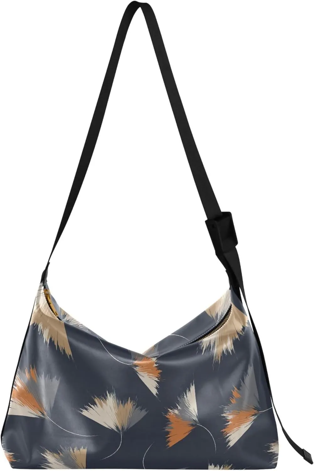 Cute Woodland Animals Christmas Leather Hobo Purses for Women Leather Purse Colorful Animal Print Women Hobo Purse