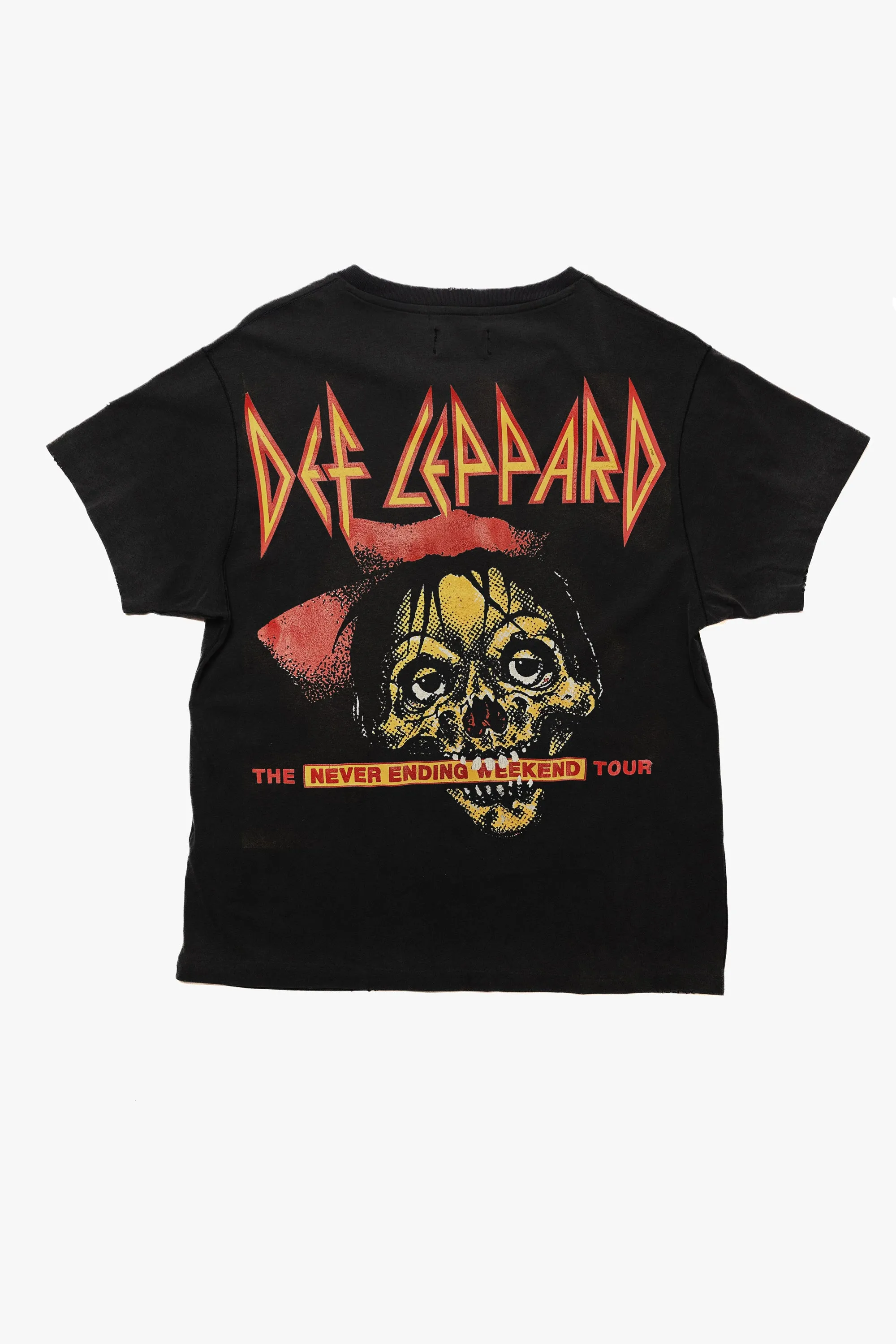 DEF LEPPARD THE NEVER ENDING WEEKEND TOUR VINTAGE T-SHIRT