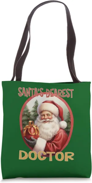 Doctor Christmas Holiday Love Xmas Tote Bag
