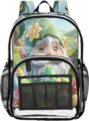 Easter Eggs Backpacks for Kids, Clear Plastic Bag, Kid Backpack, Clear Bag