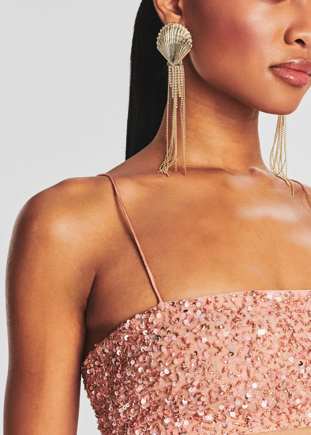 Embellished Dangle Earrings