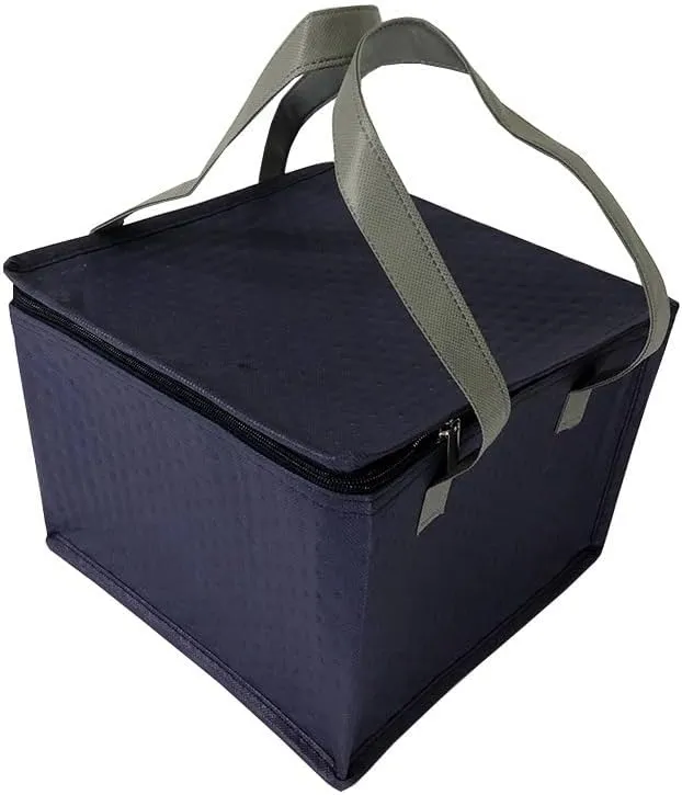 Food Delivery Bag 11L-58L Big Cooler Bag Cake Pizza Thermal Fresh Lunch Cool Bag Ice Pack Food Drinks Insulation Strapes Handbag (Color : 8 inch) (Color : 12 Inch)