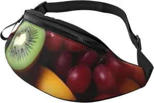 Fresh Fruits and Vegetables Fanny Pack for Men Women Fashion Waist Packs Travel Crossbody Bag With Adjustable Strap Everywhere Belt Bag Waterproof Chest Bags Cycling Bum Bag Wallet