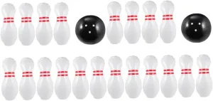 GANAZONO 2 Sets Educational Kids Bowling Game PVC Balls Set Perfect for Family Fun
