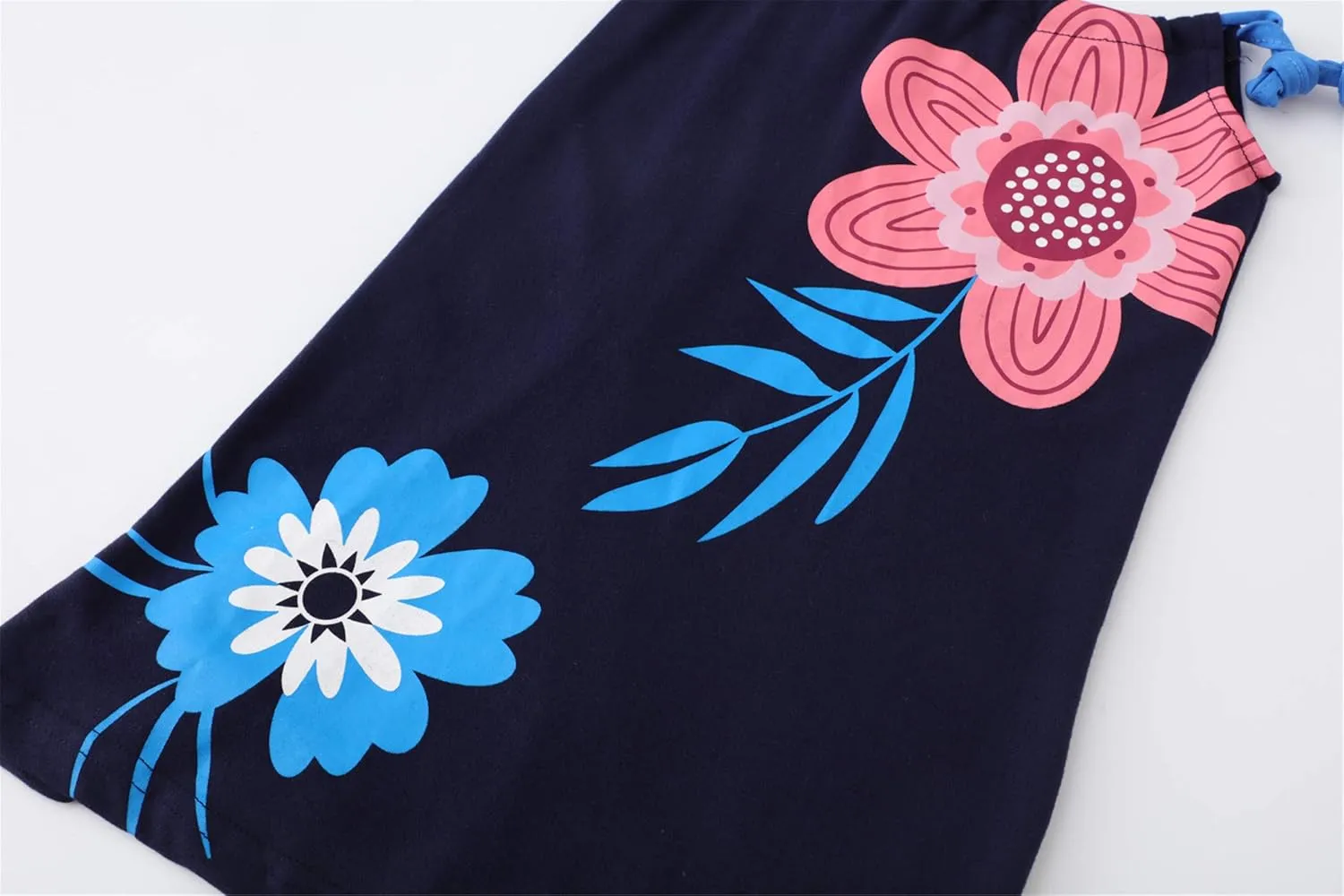 HILEELANG Girl Summer Cami Dress Sleeveless Tank Cotton Casual Spaghetti Strap Jersey Shirt Cool Beach Sundress