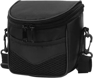 Homoyoyo Camera Bag for Sx130 Sx50 Hx300/rx10 Lightweight Dslr Case Small Camera Storage Bag Black Shoulder Strap Outdoor Protector Pouch