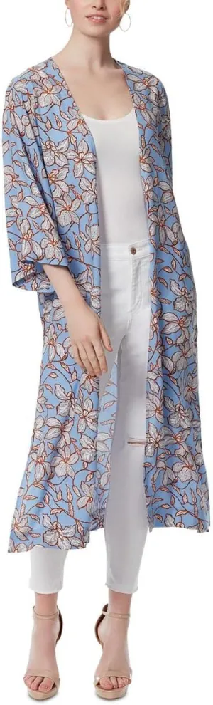 Jessica Simpson Womens Blakely Open Front Duster Kimono