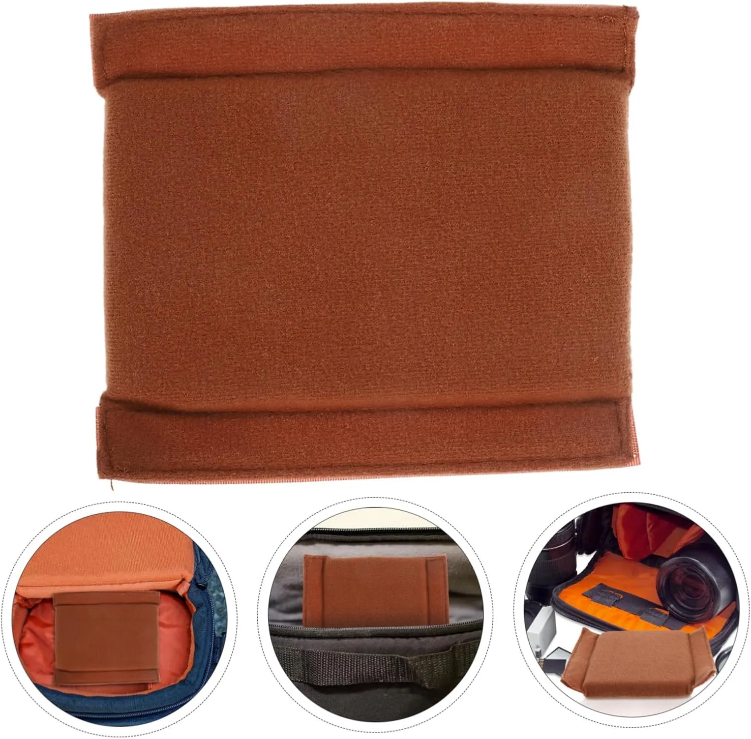 jojofuny Camera Bag Lens Divider Pad 2 Pack Shockproof Inserts Dividers for Secure Camera Storage
