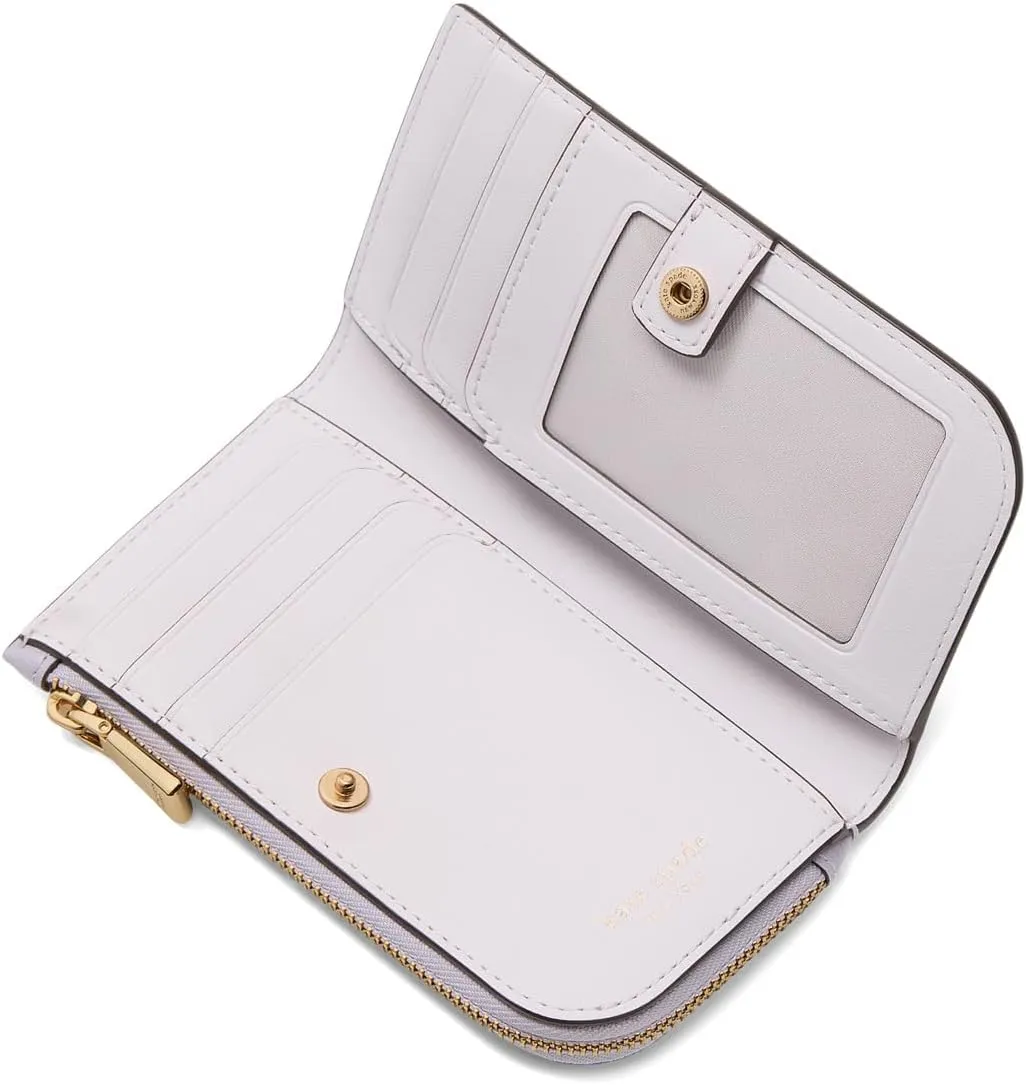 kate spade new york Women's Devin Saffiano Leather Small Slim Bifold Wallet