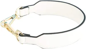KESYOO 1 Pc Handbag Strap Pu Leather Strap Purse Straps Shoulder Bag for Women Crossbody Chain Briefcases Handle Wide Bag Strap White Chain Belt Fashionable and Versatile Genuine Leather