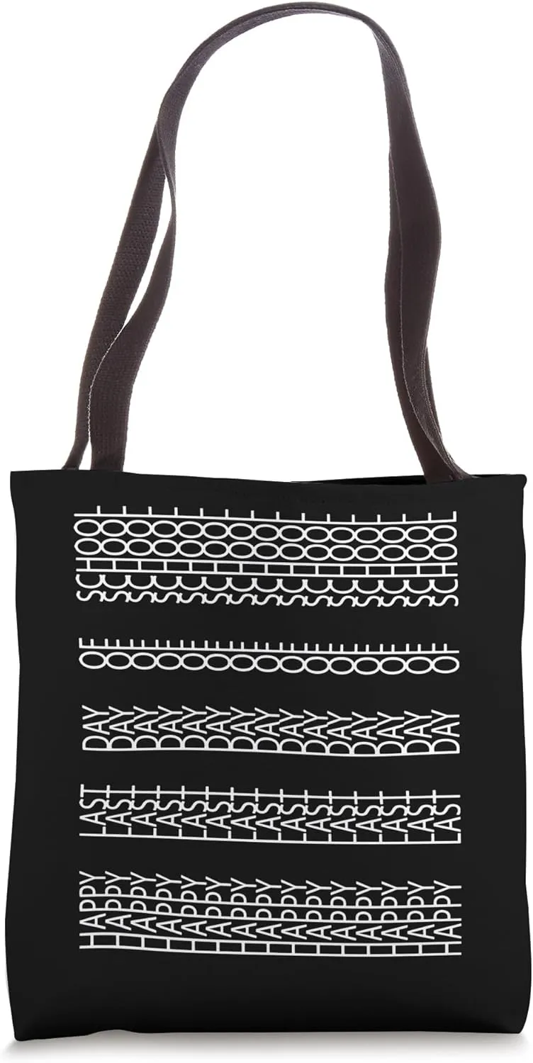 Last Day of School Hidden Message Class of 2025 Graduated Tote Bag