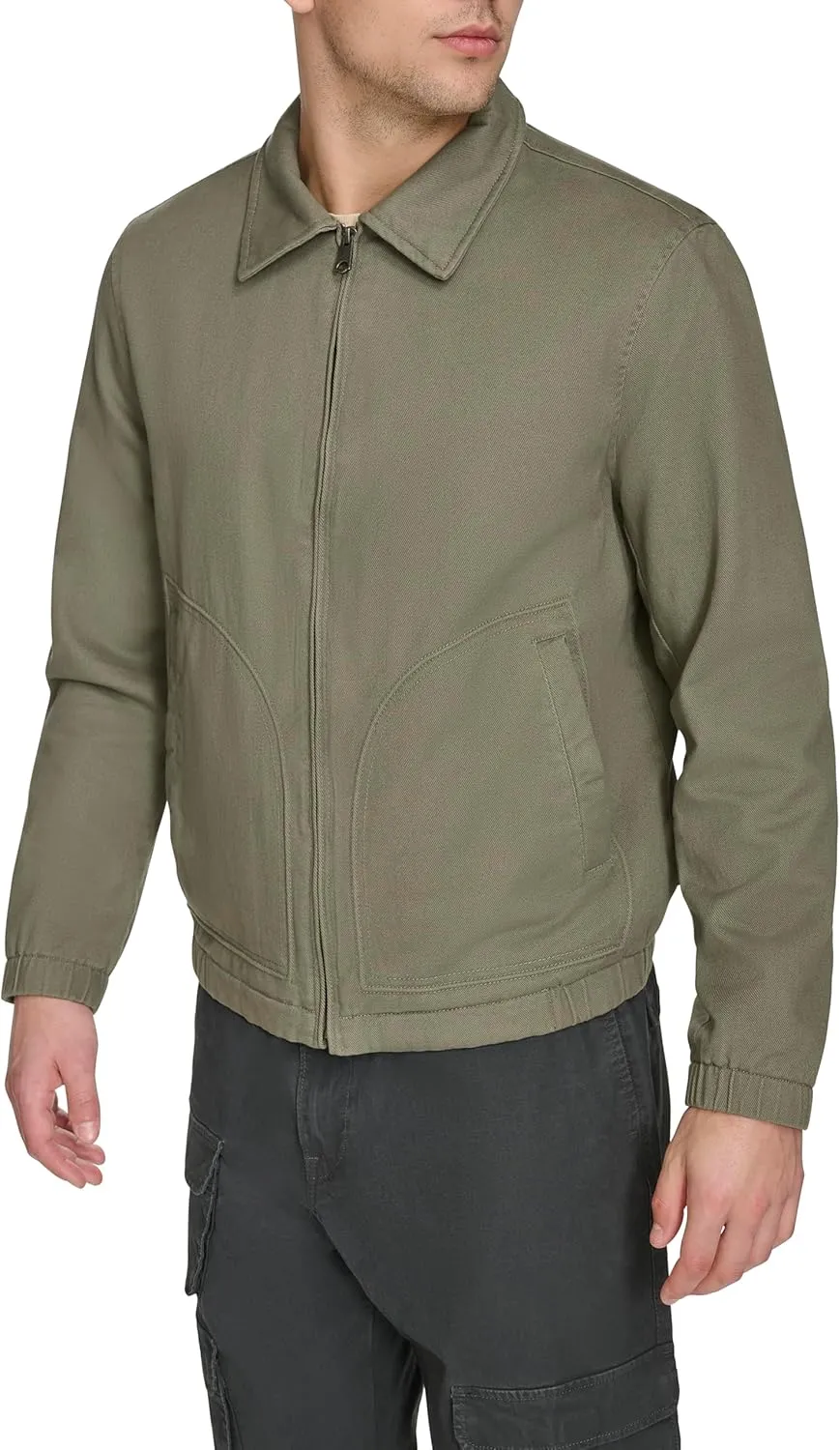 Levi's Men's Laydown Collar Cotton Depot Jacket