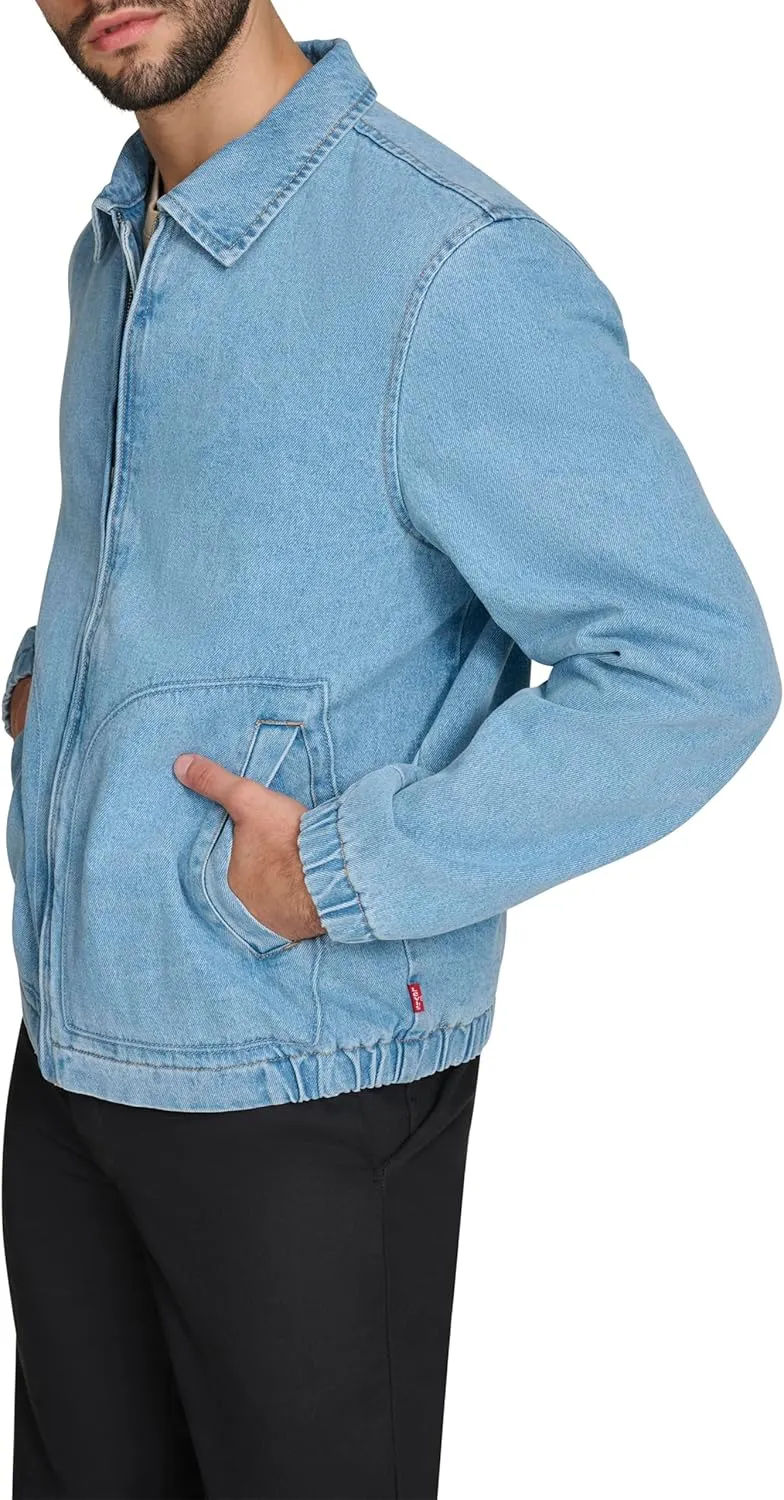 Levi's Men's Laydown Collar Cotton Depot Jacket