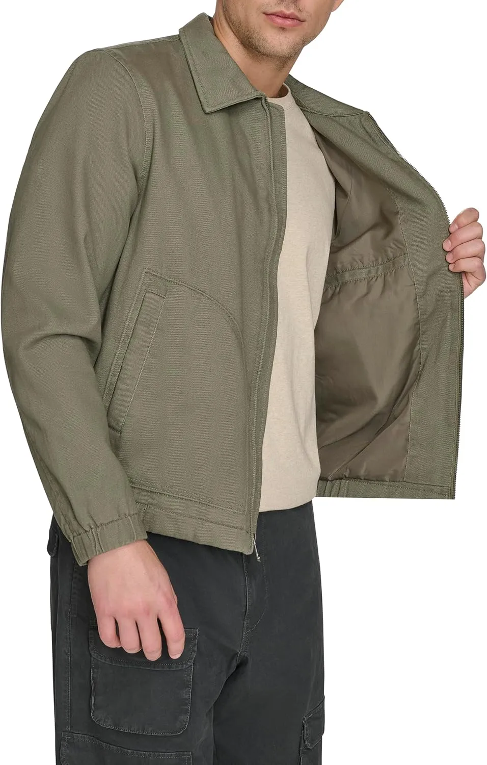 Levi's Men's Laydown Collar Cotton Depot Jacket