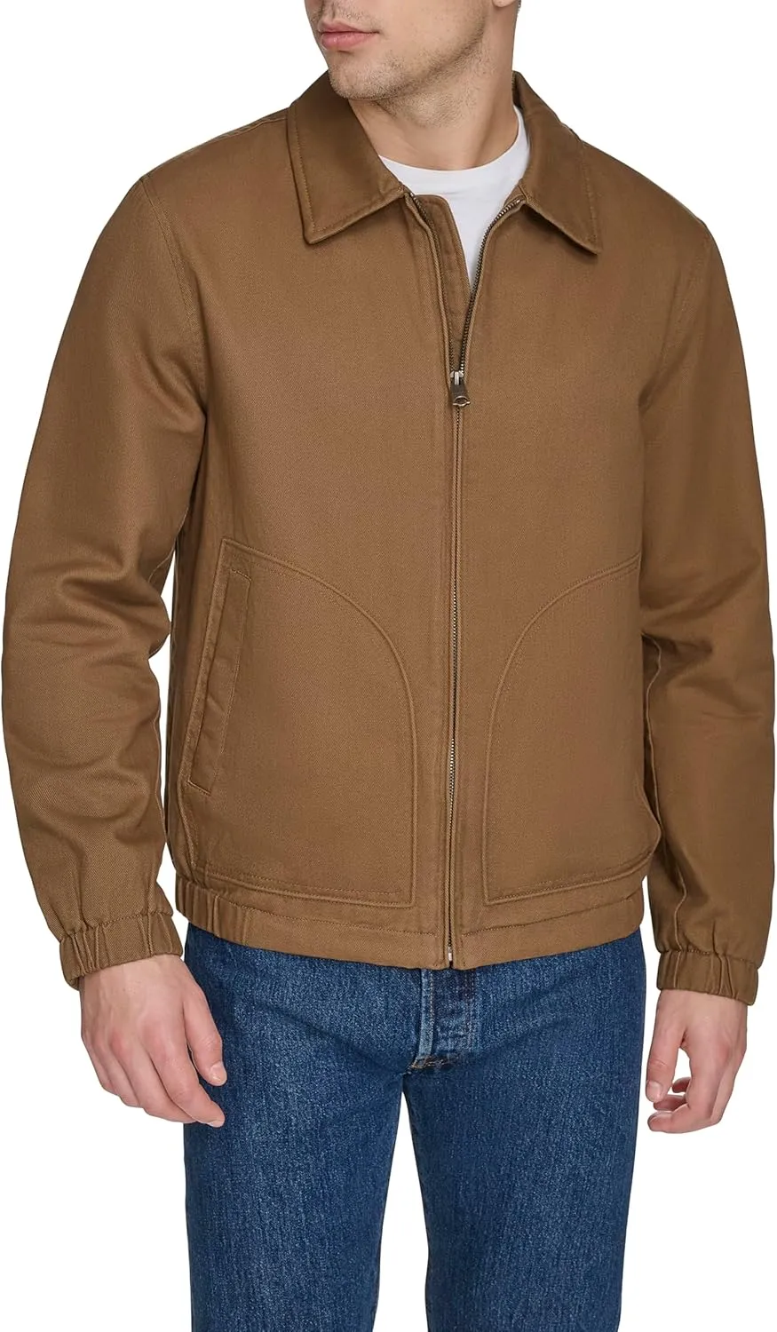 Levi's Men's Laydown Collar Cotton Depot Jacket