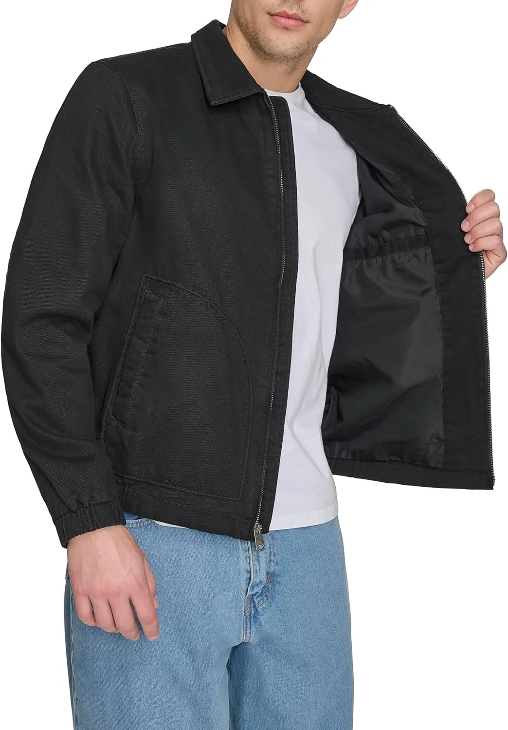 Levi's Men's Laydown Collar Cotton Depot Jacket