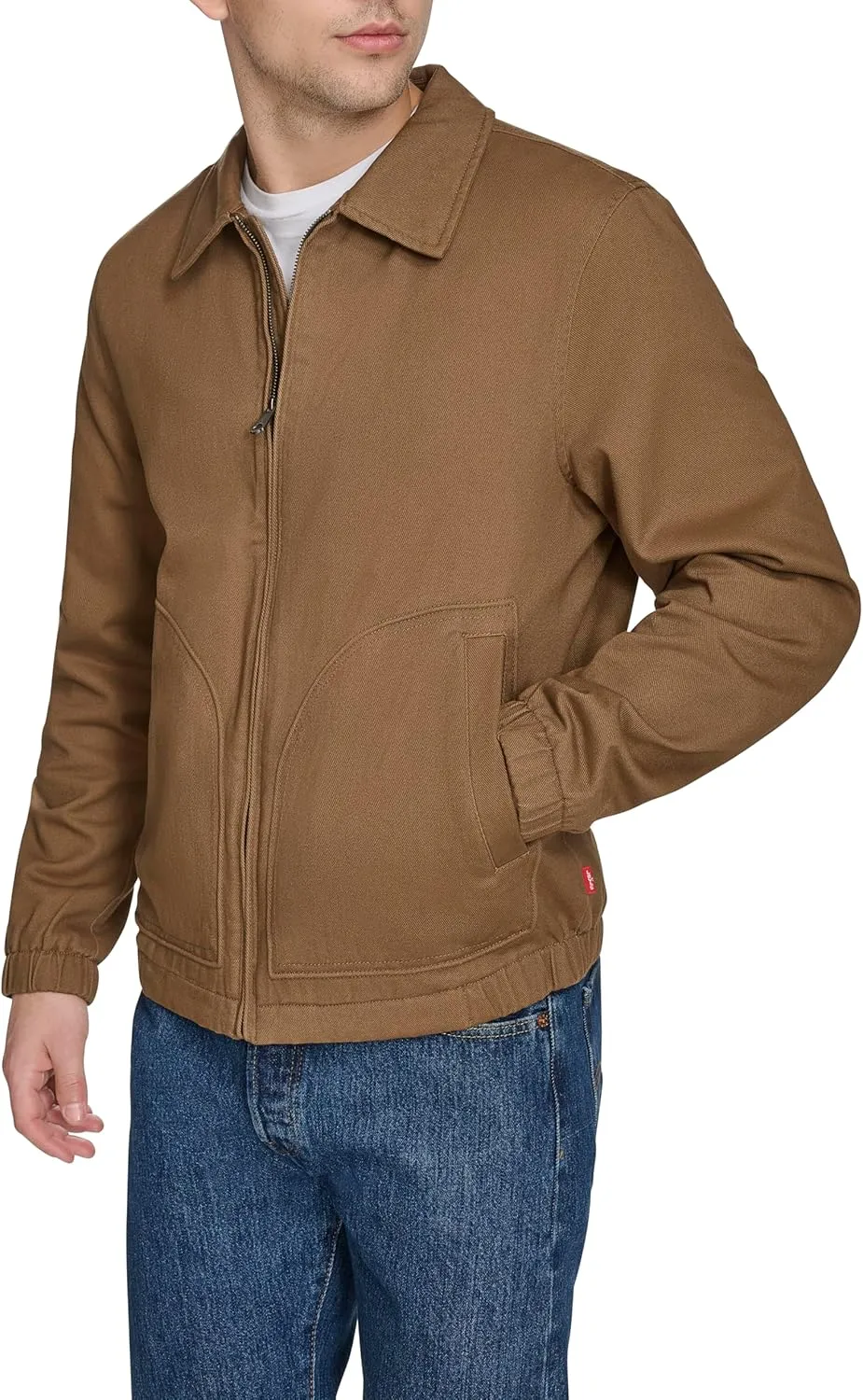 Levi's Men's Laydown Collar Cotton Depot Jacket