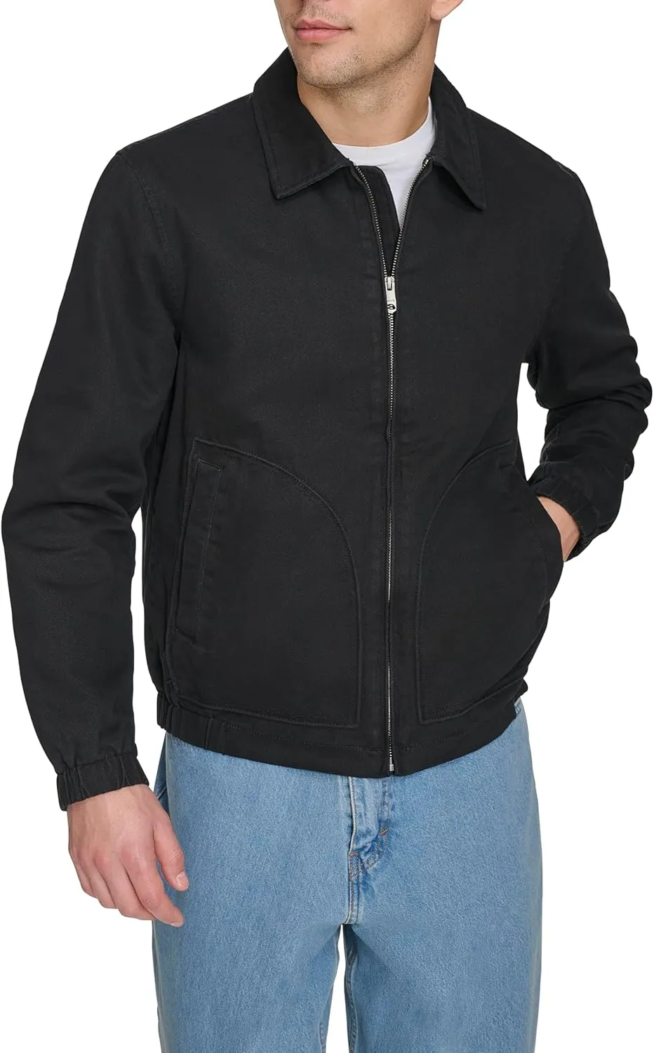 Levi's Men's Laydown Collar Cotton Depot Jacket