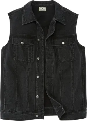 Liberty Blues by KingSize Men's Big & Tall Denim Vest