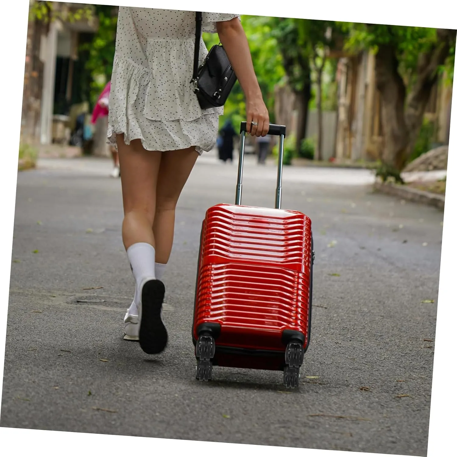 LIFKOME Replacement Luggage Wheel Kit Suitcase Wheel Replacement Caster for Suitcase Plastic