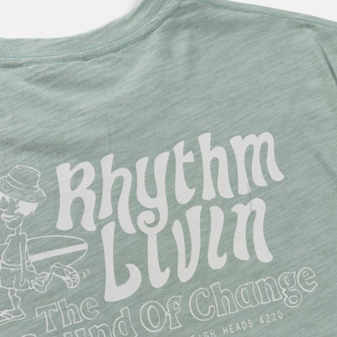 Livin Slub SS T-Shirt (Seafoam)