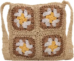 Loizziuy Sunflower Bag Bucket Canvas Bag Sunflower Tote Bag Sunflower Purse Sunflower Gifts Daisy Handbag for Women