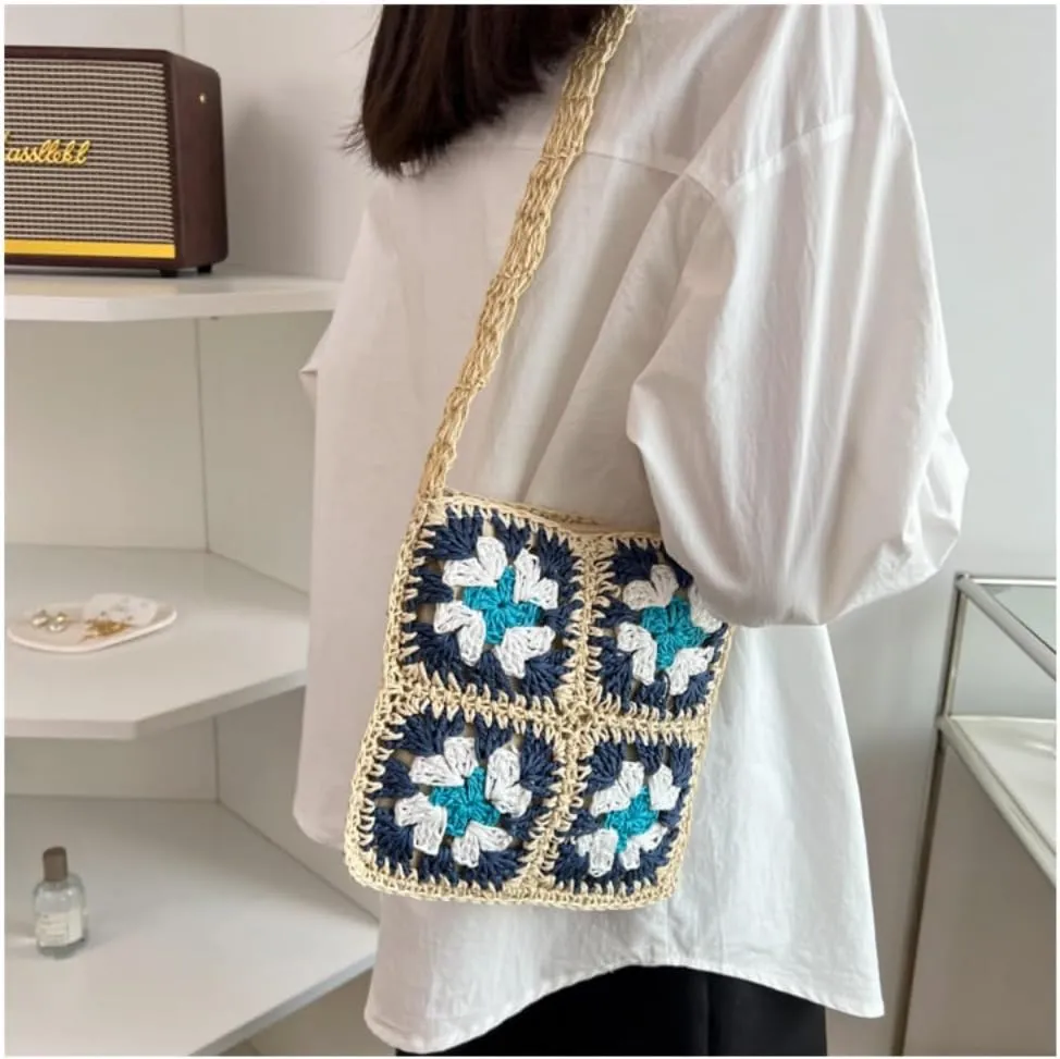 Loizziuy Sunflower Bag Bucket Canvas Bag Sunflower Tote Bag Sunflower Purse Sunflower Gifts Daisy Handbag for Women