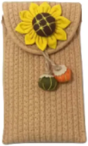 Loizziuy Sunflower Bag Bucket Canvas Bag Sunflower Tote Bag Sunflower Purse Sunflower Gifts Daisy Handbag for Women