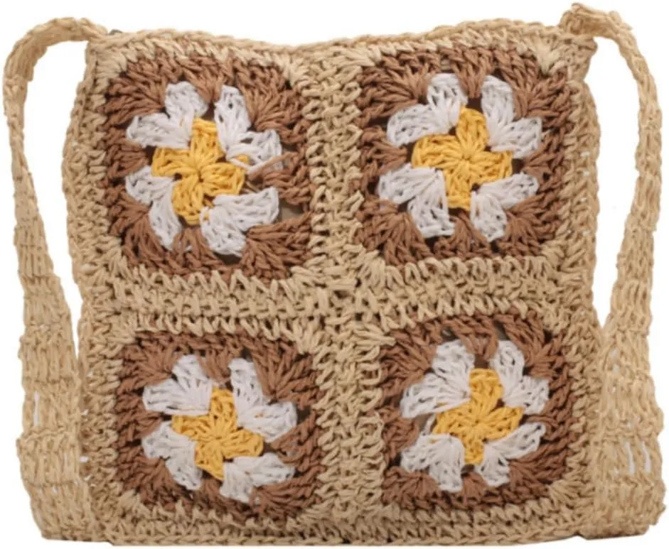 Loizziuy Sunflower Bag Bucket Canvas Bag Sunflower Tote Bag Sunflower Purse Sunflower Gifts Daisy Handbag for Women