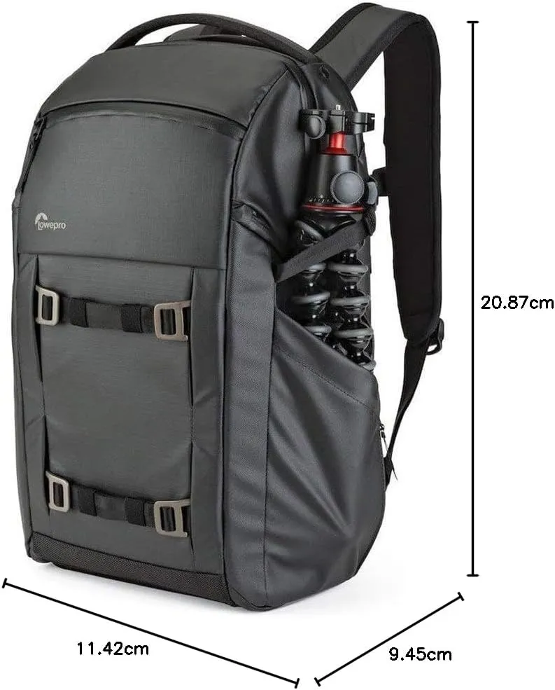 Lowepro Freeline Camera Backpack 350 AW, Black. Versatile Daypack Designed for Travel, Photographers and videographers. for DSLR, Mirrorless, Laptops, Bridge, CSC, Lenses and Travel Gear.