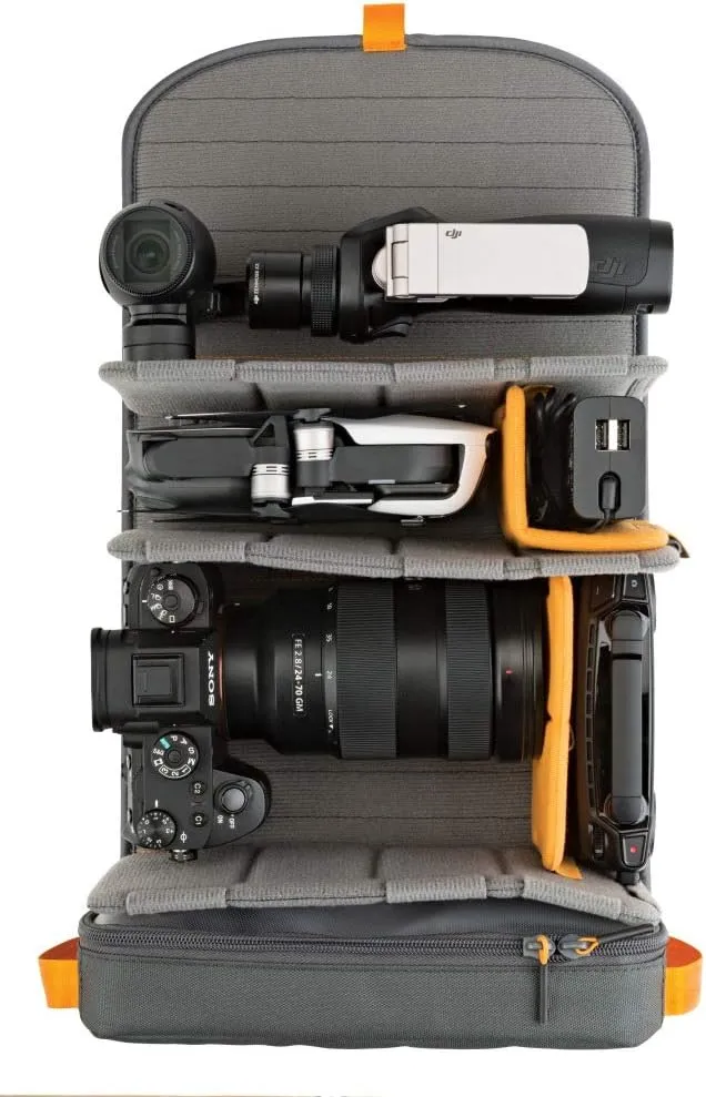 Lowepro Freeline Camera Backpack 350 AW, Black. Versatile Daypack Designed for Travel, Photographers and videographers. for DSLR, Mirrorless, Laptops, Bridge, CSC, Lenses and Travel Gear.