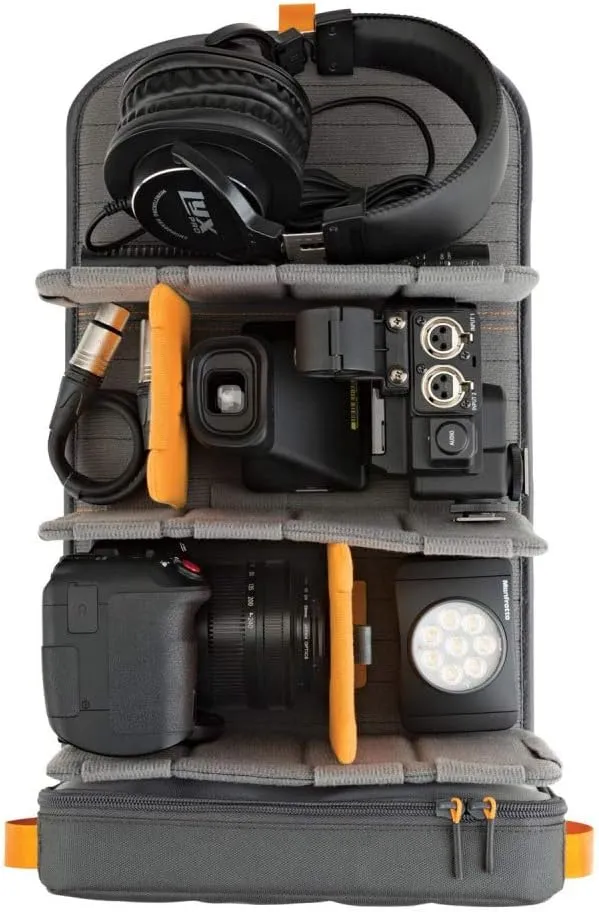 Lowepro Freeline Camera Backpack 350 AW, Black. Versatile Daypack Designed for Travel, Photographers and videographers. for DSLR, Mirrorless, Laptops, Bridge, CSC, Lenses and Travel Gear.