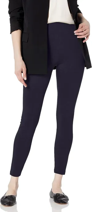 Lyss Women's Plus Size Laura Seamed Ponte Legging