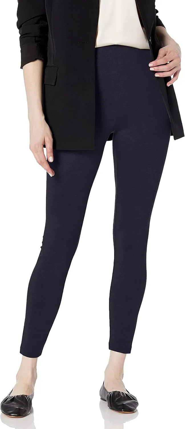 Lyss Women's Plus Size Laura Seamed Ponte Legging