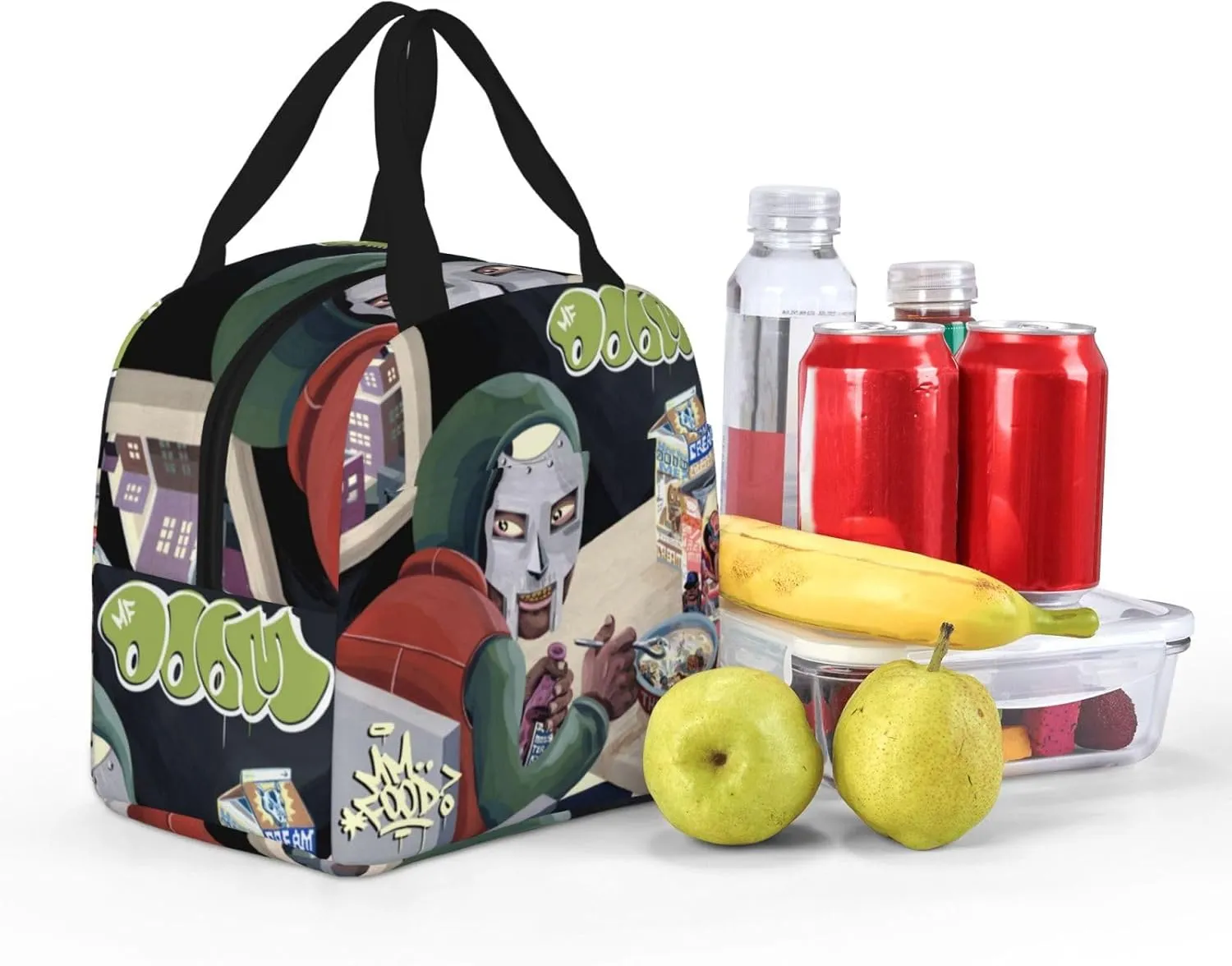 Mfs Music Rapper Dooms Shopping Bag, Portable And Thick, Suitable For Work, Picnicking, And Daily Travel