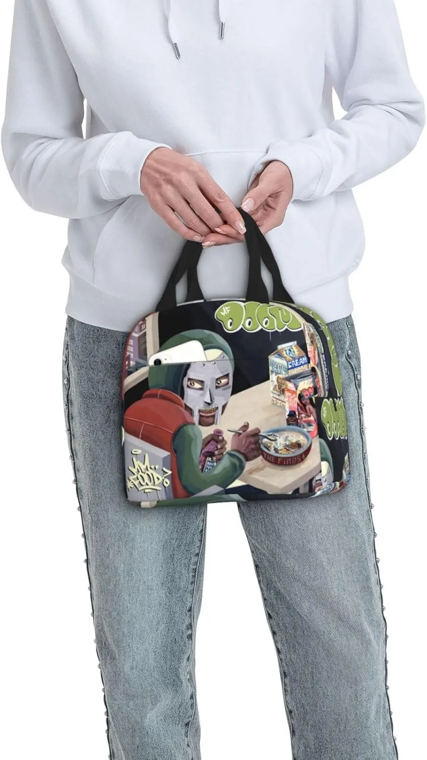 Mfs Music Rapper Dooms Shopping Bag, Portable And Thick, Suitable For Work, Picnicking, And Daily Travel