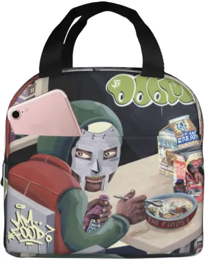 Mfs Music Rapper Dooms Shopping Bag, Portable And Thick, Suitable For Work, Picnicking, And Daily Travel
