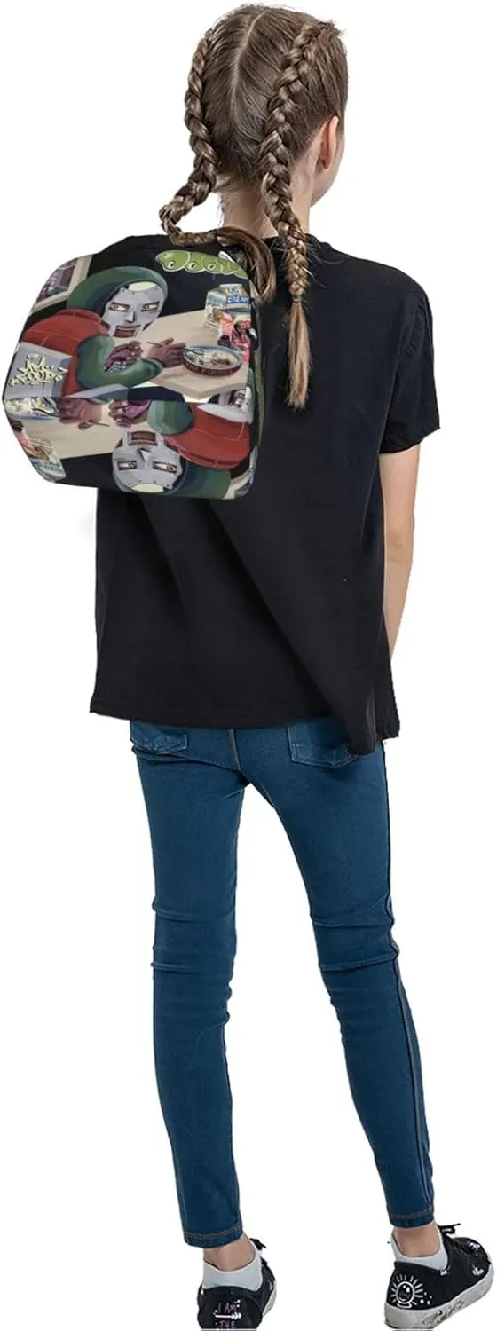 Mfs Music Rapper Dooms Shopping Bag, Portable And Thick, Suitable For Work, Picnicking, And Daily Travel