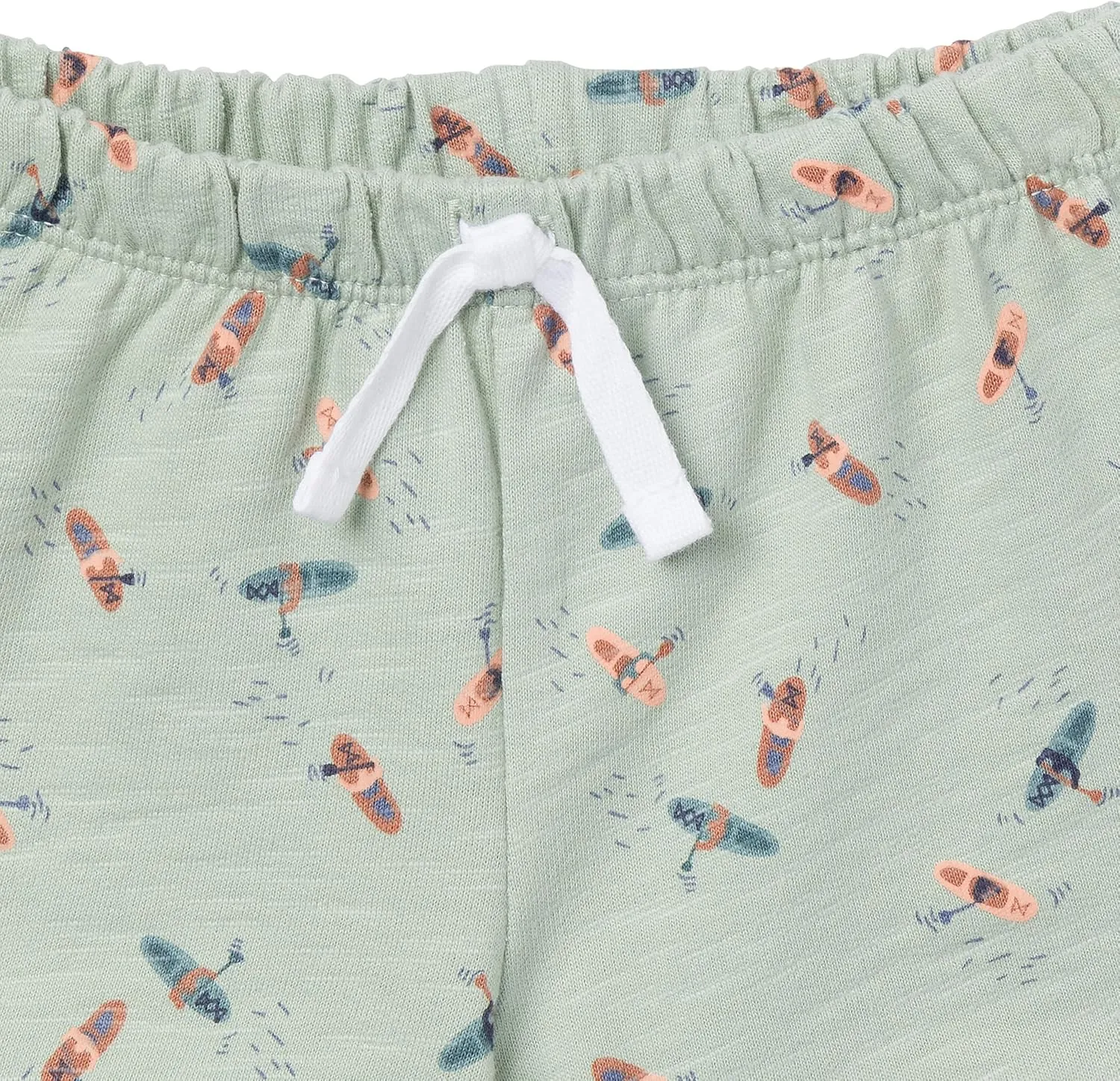 Modern Moments by Gerber Baby Boys' Ribbed 4-piece Sleevless Bodysuit & French Terry Short Set