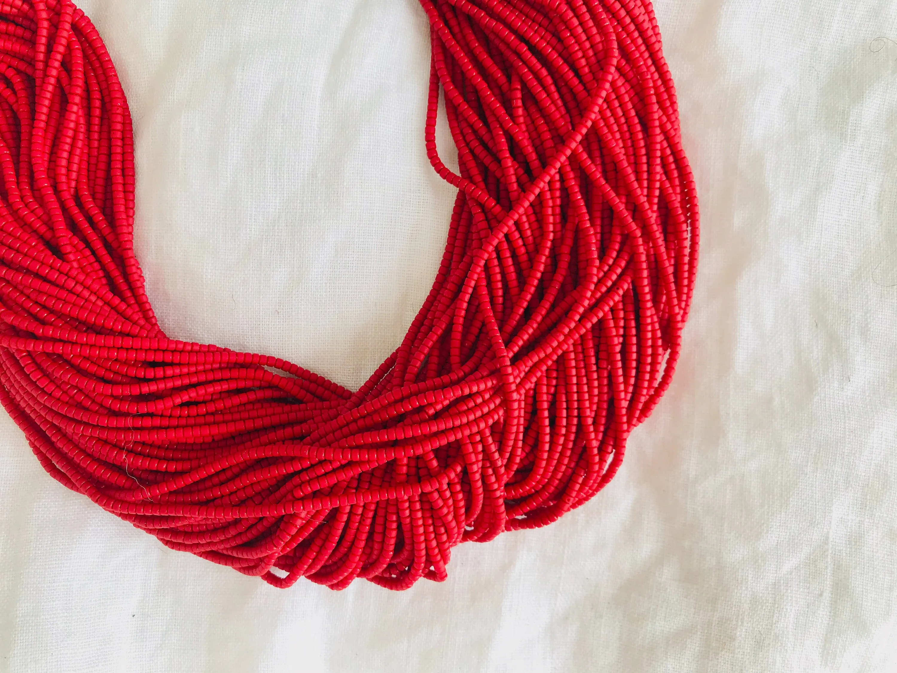 Multi-strand Necklace. Amber & Black Jade