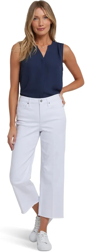 NYDJ Women's Coco Relaxed Wide Leg Crop Jeans