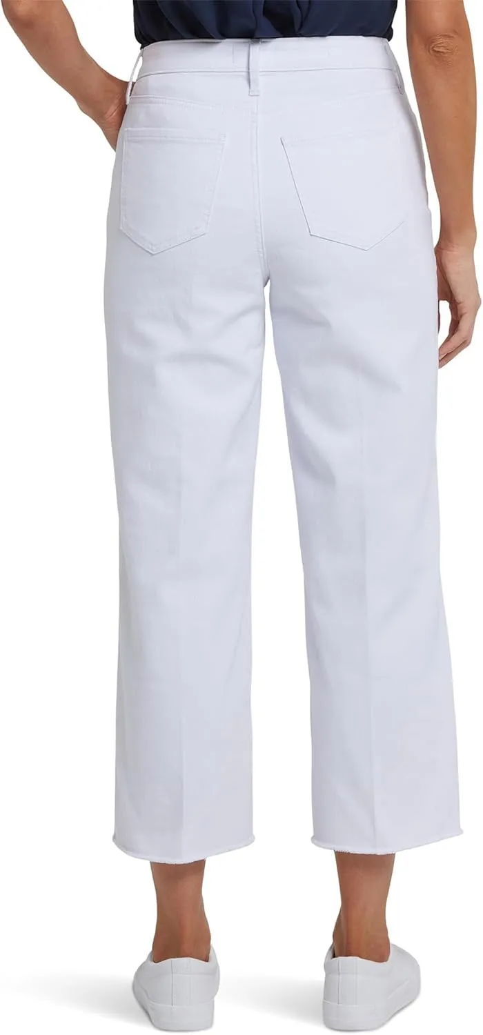 NYDJ Women's Coco Relaxed Wide Leg Crop Jeans